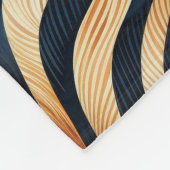 Levendige Zebra Print Fleece Deken (Hoek)