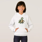 Levendige Zeeen schildpad met Dual Tone Cape (Voorkant volledig)
