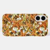 Levendige Zeester Abstracte Patroonontwerp Case-Mate iPhone Case (Achterkant (horizontaal))
