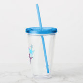 Levendige zeesterren acryl tumbler acryl drinkbeker (Links)