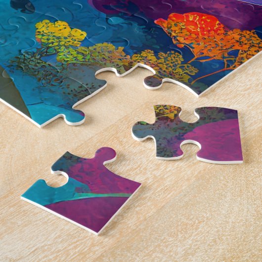 Levendige zelfreflectie legpuzzel (Zijkant)