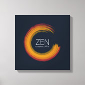 Levendige Zen Canvas Print (Voorkant)