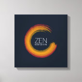 Levendige Zen Canvas Print (Voorkant)