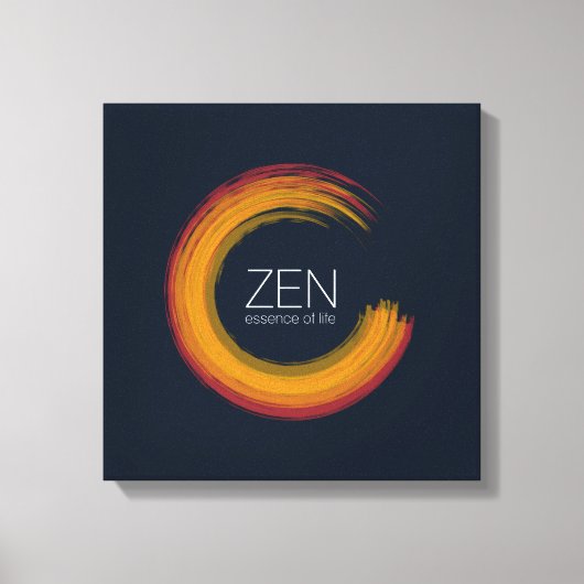 Levendige Zen Canvasprint Canvas Afdruk (Voorkant)