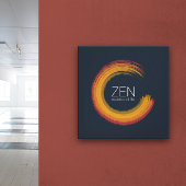 Levendige Zen Canvasprint Canvas Afdruk