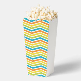 Levendige zigzaglijnen geven de voorkeur aan dozen bedankdoosjes