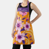 Levendige zomer bloemen-dopamine stijl schort (Insitu)