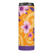 Levendige zomer bloemen-dopamine stijl thermosbeker (Achterkant)