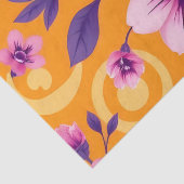 Levendige zomer Floral-Dopamine Dressing Tissuepapier (Detail)