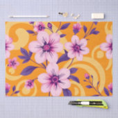 Levendige zomer Floral-Dopamine Dressing Tissuepapier (Craft)