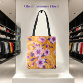 Levendige zomer Floral-Dopamine Style- Tote Bag