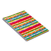 Levendige zomer strand thema ontwerp notitieboek (Rechterzijde)