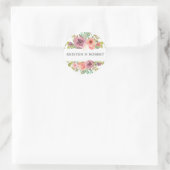 Levendige Zomer ⎢Trouw Monogram Sticker (Tas)