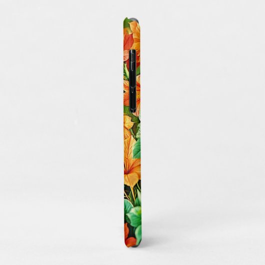 Levendige zomerbloemen Case-Mate iPhone case (Achterkant/links)
