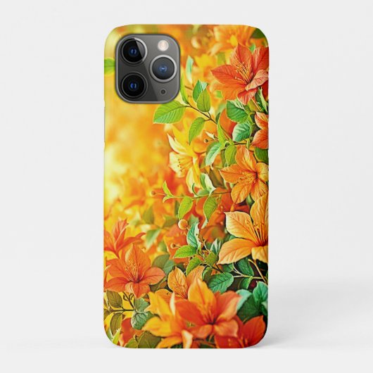 Levendige zomerbloemen Case-Mate iPhone case (Achterkant)