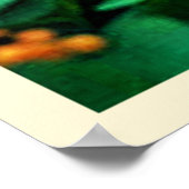 Levendige zomerbloemen poster (Hoek)