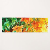 Levendige zomerbloemen yogamat (Voorkant (horizontaal))