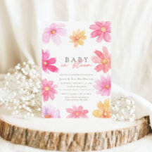 Levendige Zomerse Baby in Bloom Floral Wildflower