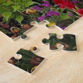 Levendige zomertuin in Orlando Florida Legpuzzel (Zijkant)