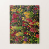 Levendige zomertuin in Orlando Florida Legpuzzel (Verticaal)