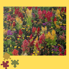 Levendige zomertuin in Orlando Florida Legpuzzel