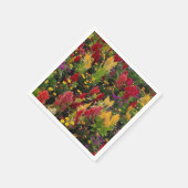 Levendige zomertuin in Orlando Florida Servetten (Hoek)