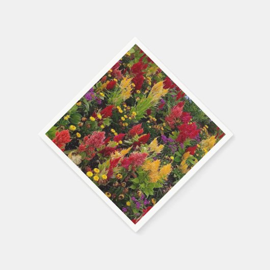 Levendige zomertuin in Orlando Florida Servetten (Hoek)