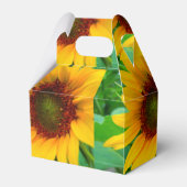 Levendige zonnebloem bedankdoosjes (Voorkant Zijde)