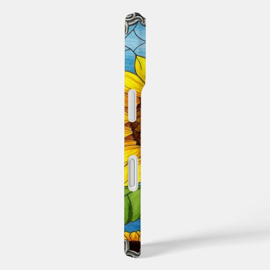 Levendige zonnebloemen Case-Mate iPhone case (Achterkant / Rechts)