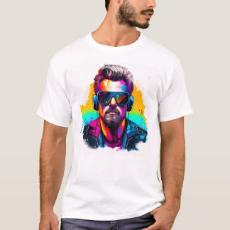 Levendige zonnebril t-shirt