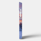 Levendige zonsondergang kleurt de lucht boven wint Case-Mate iPhone case (Achterkant / Links)