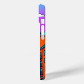 Levendige Zonsondergang Stedelijk Stadslandschap P Case-Mate iPhone Case (Achterkant / Links)