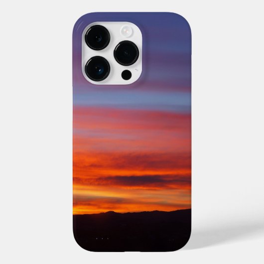Levendige zonsopgang iPhone / iPad case (Achterkant)
