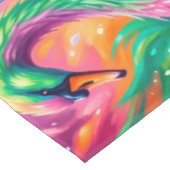 Levendige Zwanendroomlandschap – Psychedelische Bo Tafelkleed (Gekanteld)