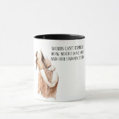 Levendige zwangerschap met kinderen met een Romant Mok (Midden)