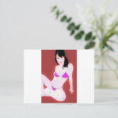 LEVENDoll1 Briefkaart (Staand voorkant)