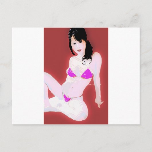 LEVENDoll1 Briefkaart (Voorkant)