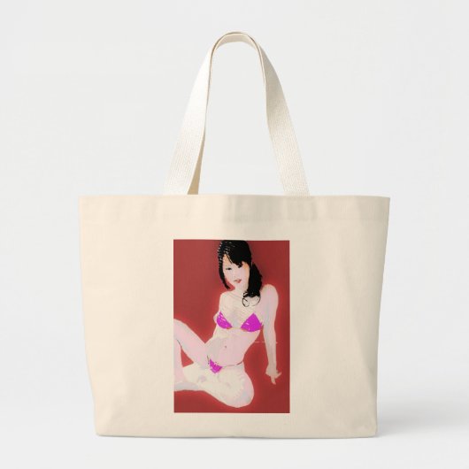 LEVENDoll1 Grote Tote Bag (Voorkant)