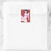 LEVENDoll1 Vierkante Sticker (Tas)