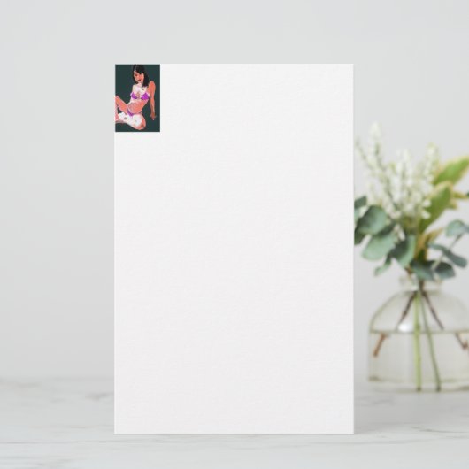 LEVENDoll 2 Briefpapier (Staand voorkant)