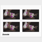 LEVENDoll 3 Rechthoekige Sticker (Vel)