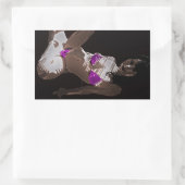 LEVENDoll 3 Rechthoekige Sticker (Tas)