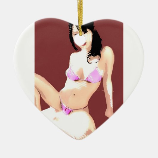 LEVENDoll 5 Keramisch Ornament (Voorkant)