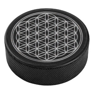 Levenflaag / onbeschaamd lebens - ijskristal hockey puck