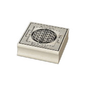 Levenflank / Blume des lebens - Chakra Yantra Rubberstempel (Stempel)
