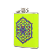 Levenflank / Blume des lebens - Lotus Contour Heupfles (Links)