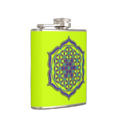 Levenflank / Blume des lebens - Lotus Contour Heupfles (Rechts)