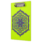 Levenflank / Blume des lebens - Lotus Contour Klembord (Links)