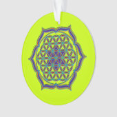 Levenflank / Blume des lebens - Lotus Contour Ornament (voorkant)