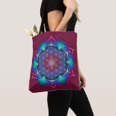 Levenflank / Blume des lebens - Mandala IV Tote Bag (Dichtbij)